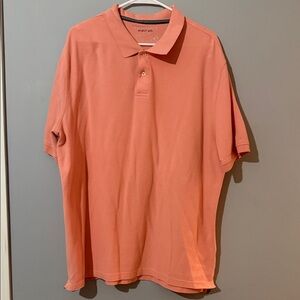 Saddlebred Men's Orange Polo Shirt VGUC